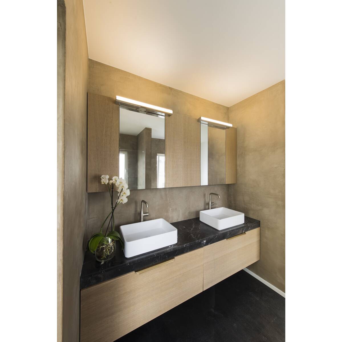 Marylin 60 Led Indoor Wall Mounted Light Chrome Ip44 3000K 15W