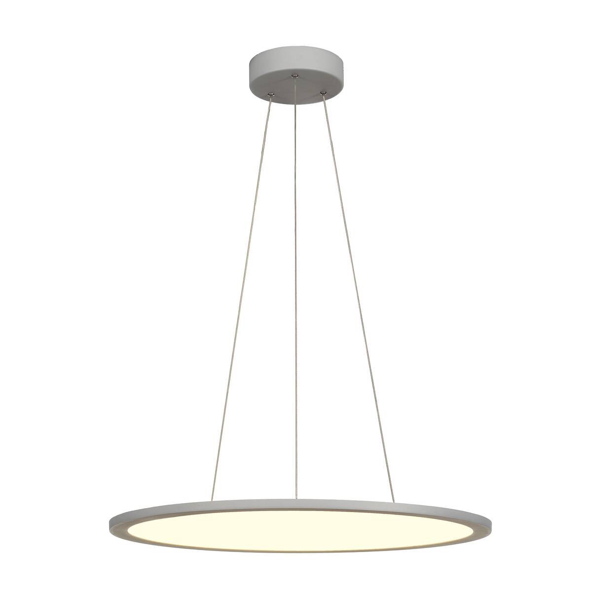 Panneau 60 Dali Lampes suspendues d'intérieur à LED rondes Gris 4000K