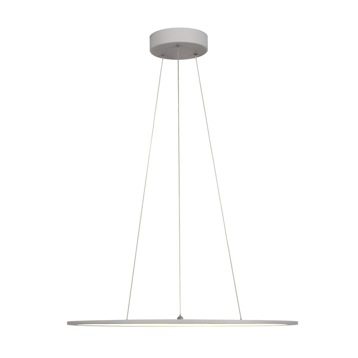 Panneau 60 Dali Lampes suspendues d'intérieur à LED rondes Gris 4000K