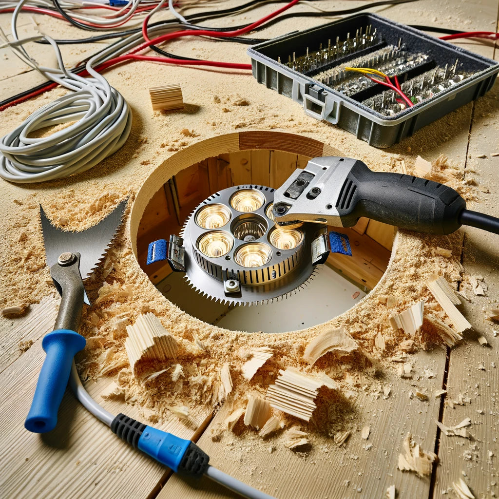 Grundlagen der Elektroinstallation: Sicherheit beim Einbau von 230V-Einbaustrahlern