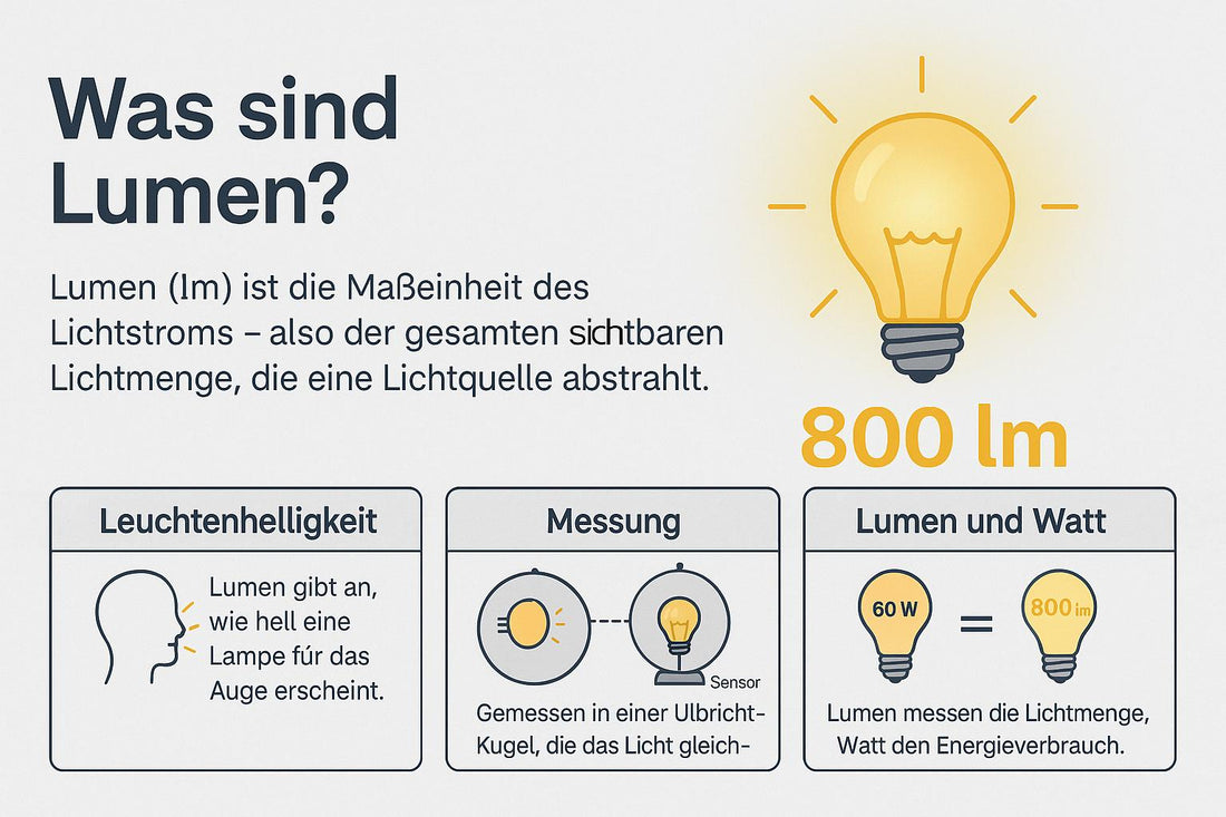 Was sind Lumen? Eine einfache Erklärung für alle, die Licht richtig ve ...