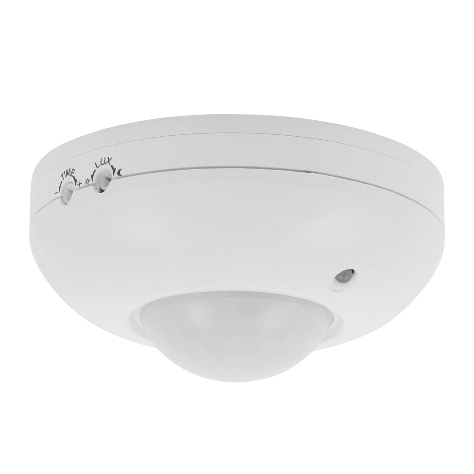 LED Bewegungsmelder mit PIR Sensor, max 10m, weiß, 1200VA / IP20 / 230V