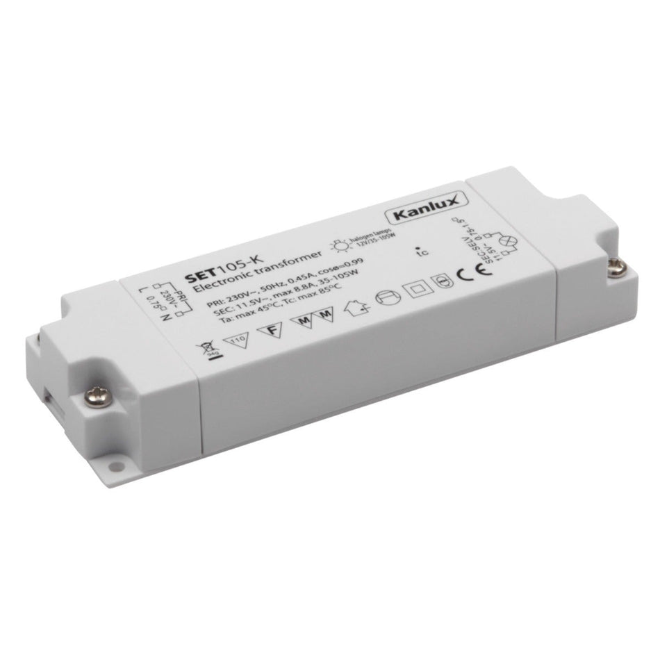 Transformateur électronique, transformateur, 35-105W / IP20 / 230VAC/11.5VAC