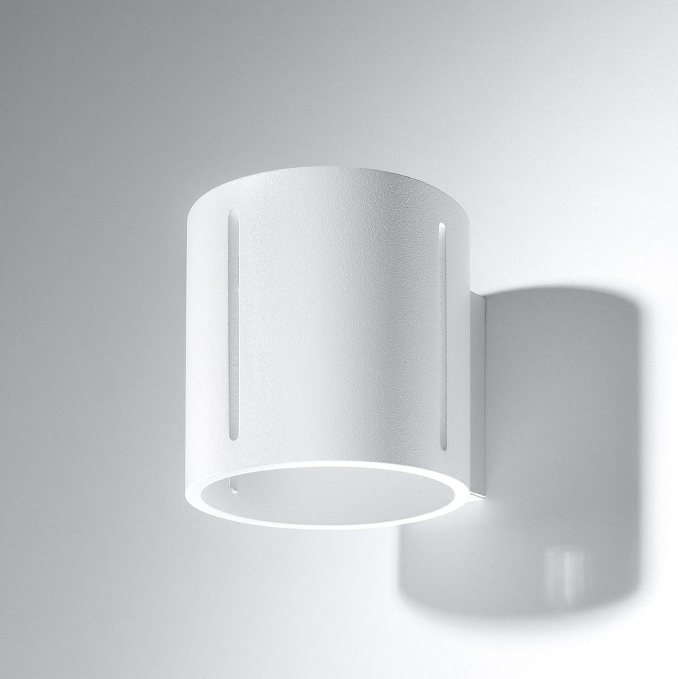 Wandleuchte aus Aluminium Rund Weiss IP20 G9 230V