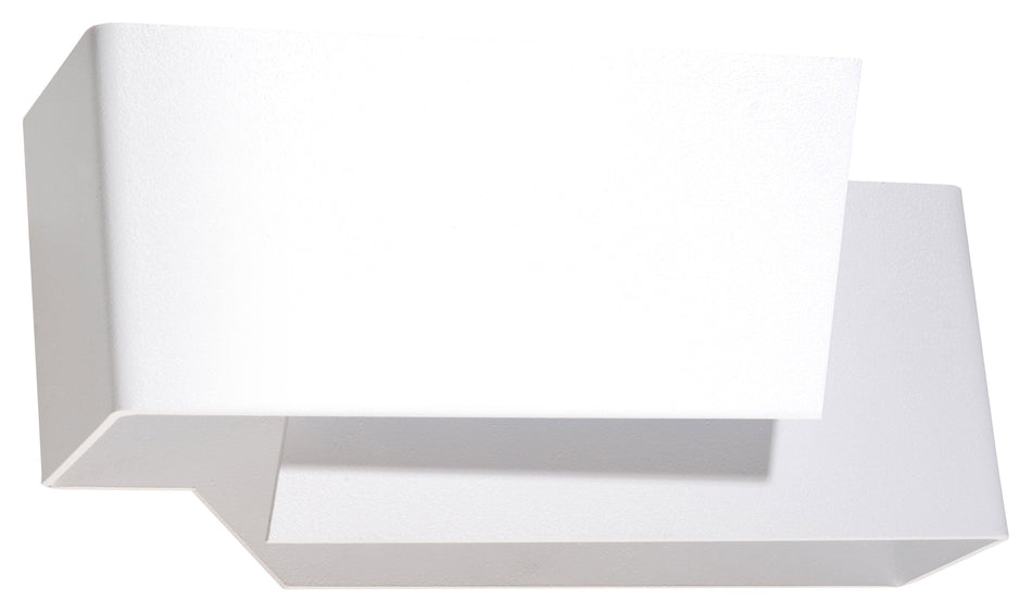 Wall light white made of steel 40W IP20 G9 230V