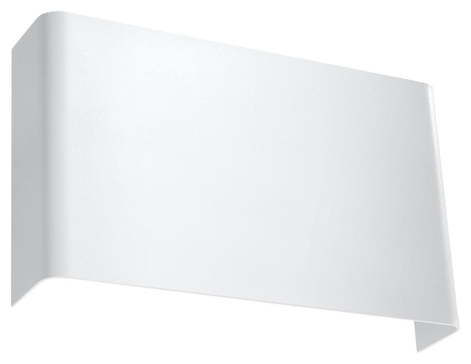 Wall light white made of steel 2x 40W IP20 G9 230V