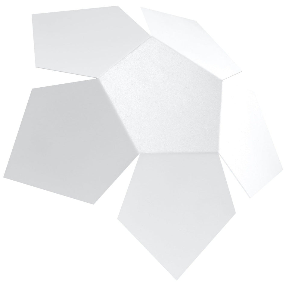 Wall light white made of steel 2x 40W IP20 G9 230V