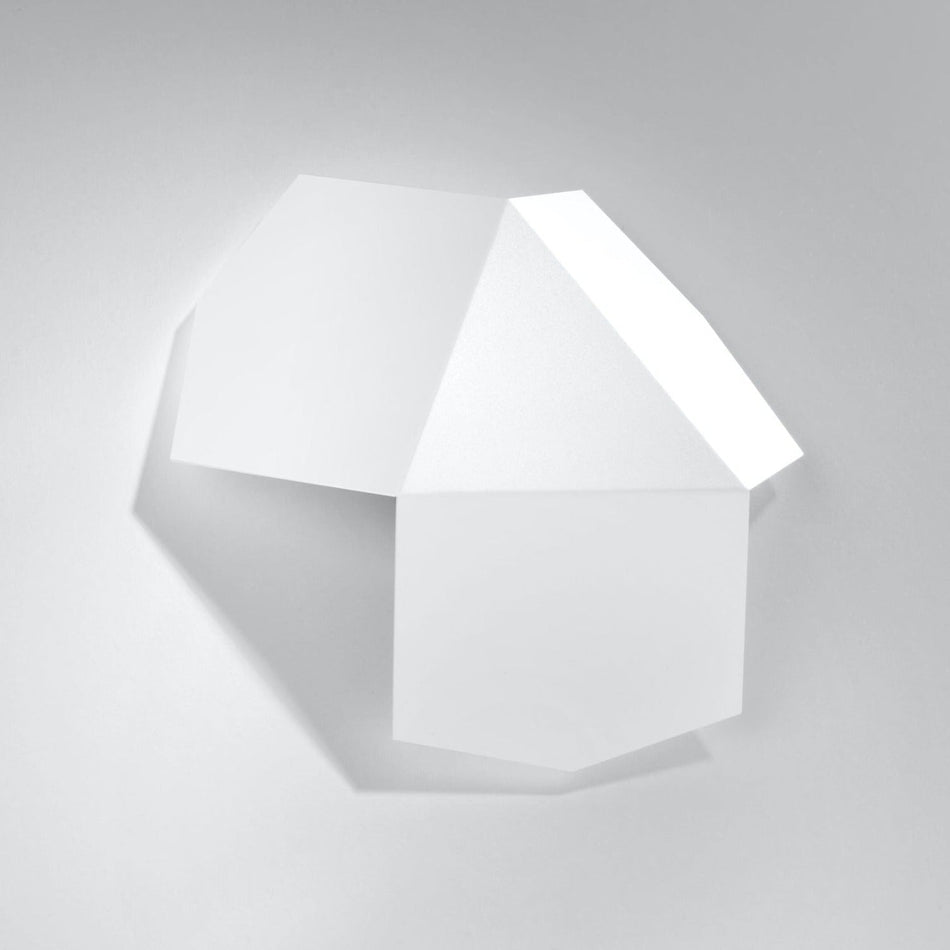 Wall light white made of steel 2x 40W IP20 G9 230V