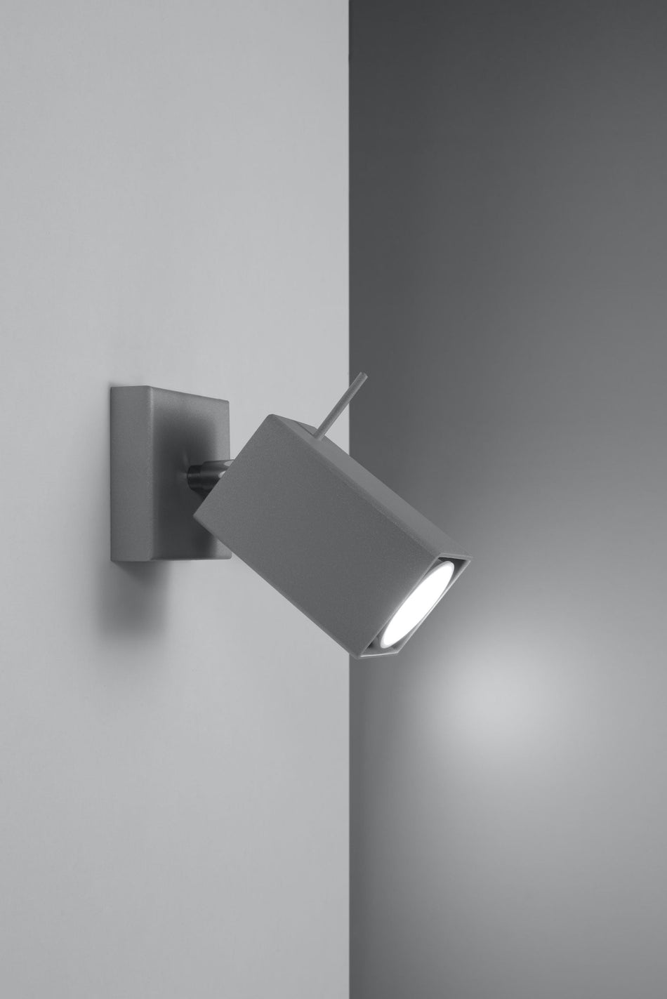 Wandleuchte Grau, 40W GU10 IP20