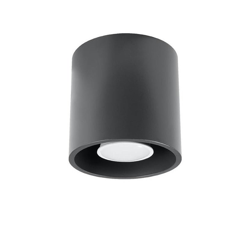 Aufbauleuchte 1 anthrazit aus Aluminium 40W IP20 GU10 230V