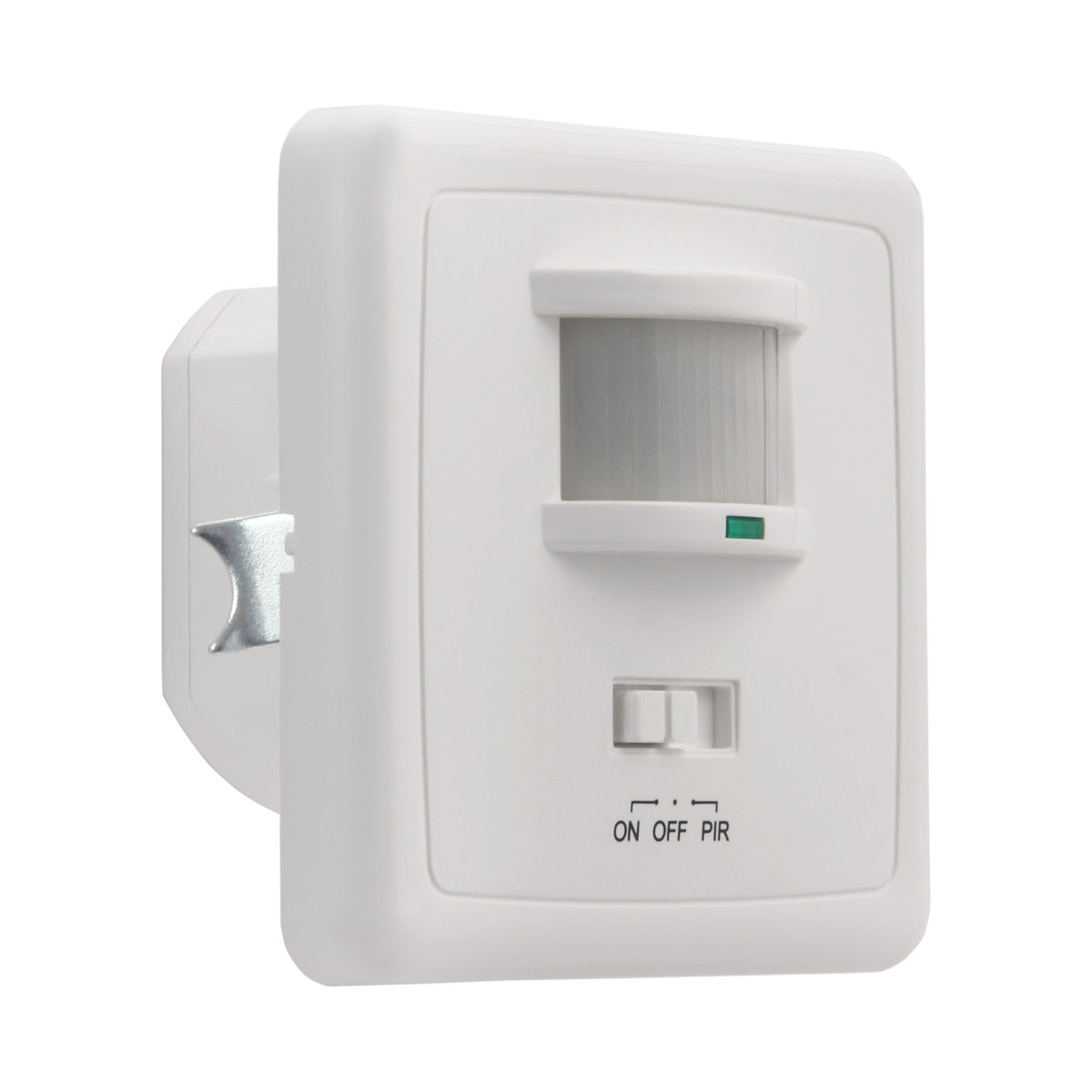 Détecteur de mouvement LED avec capteur PIR, max 9m, blanc, 1200VA / IP20 / 230V