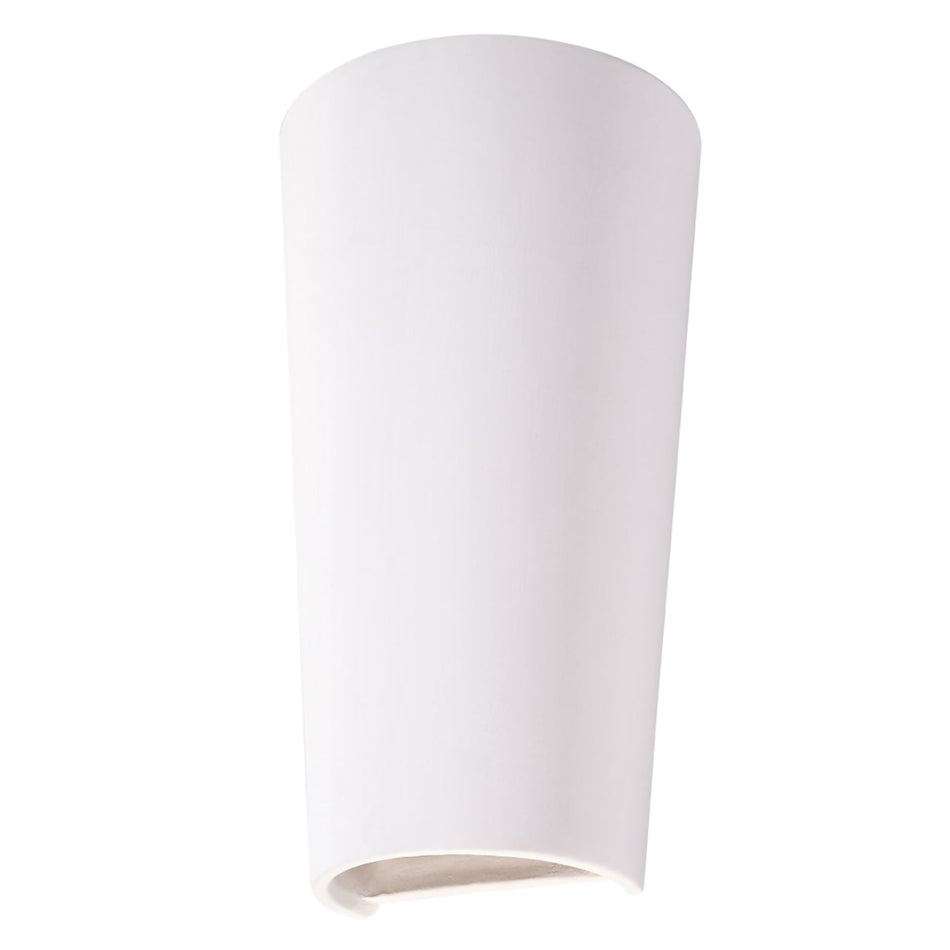 Wandleuchte Keramik Weiß 60W E27 IP20