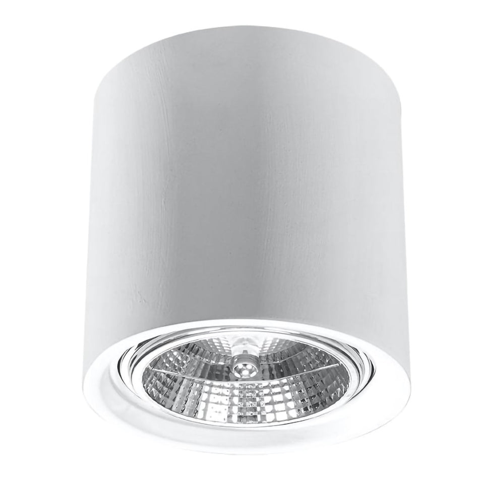 Deckenleuchte Keramik Weiß max 40W GU10 ES111 IP20