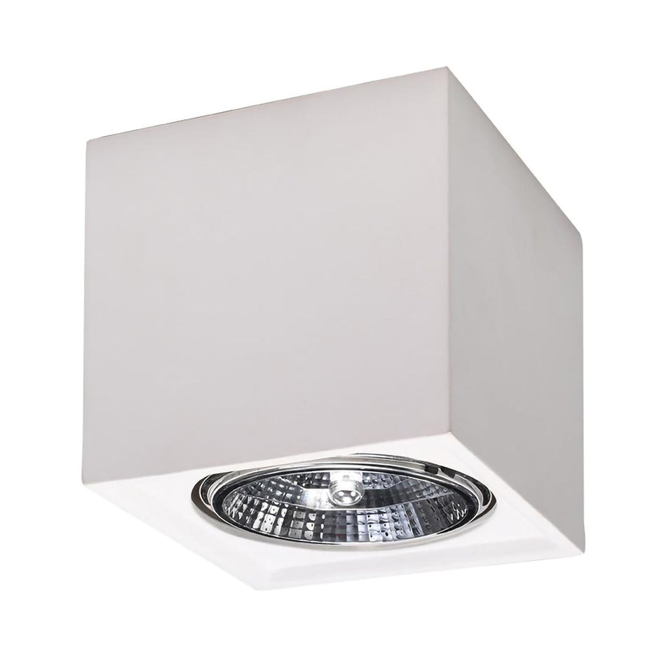 Deckenleuchte Keramik Weiß 40W GU10 IP20