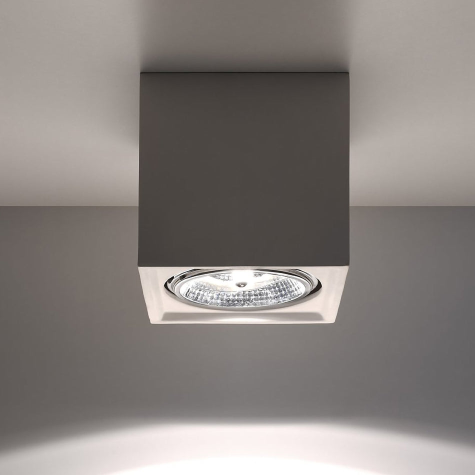Deckenleuchte Keramik Weiß 40W GU10 IP20
