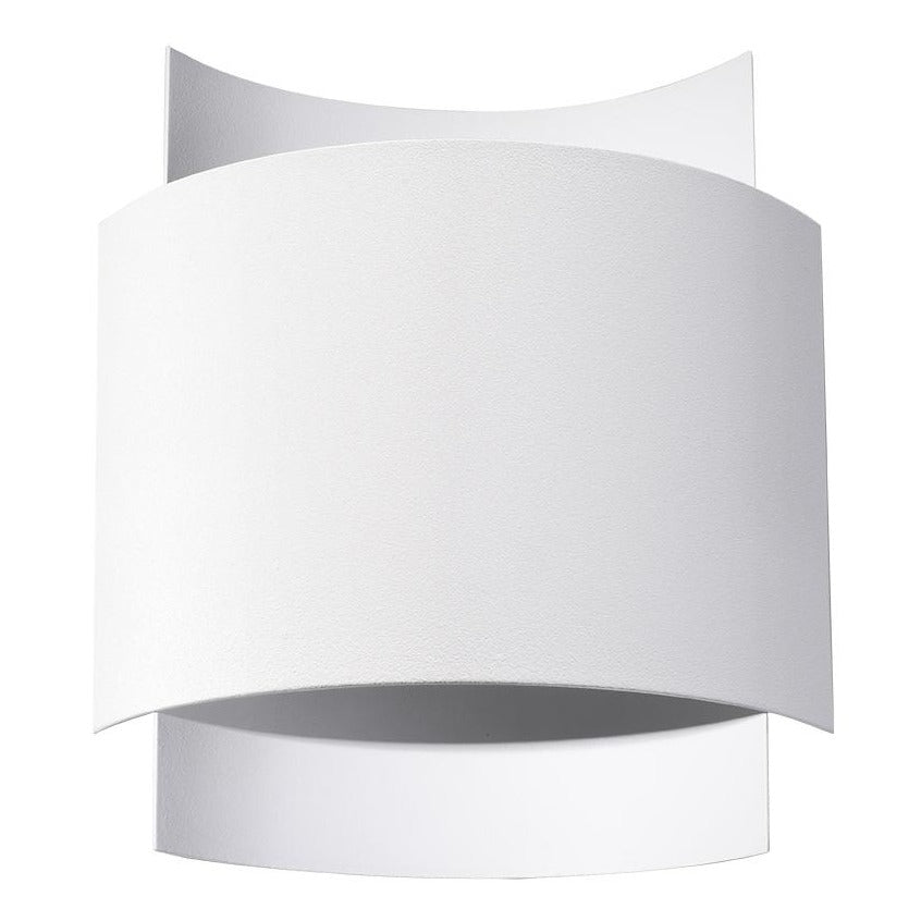 Wall light white made of steel 40W IP20 G9 230V