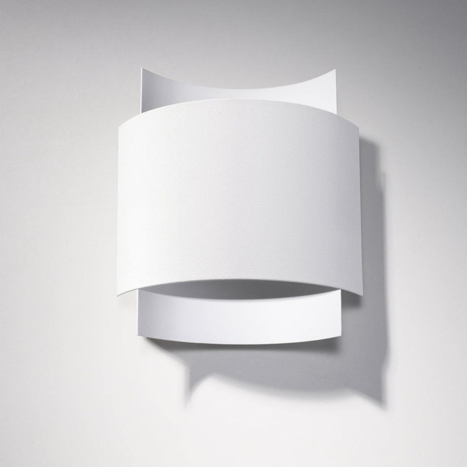 Wall light white made of steel 40W IP20 G9 230V