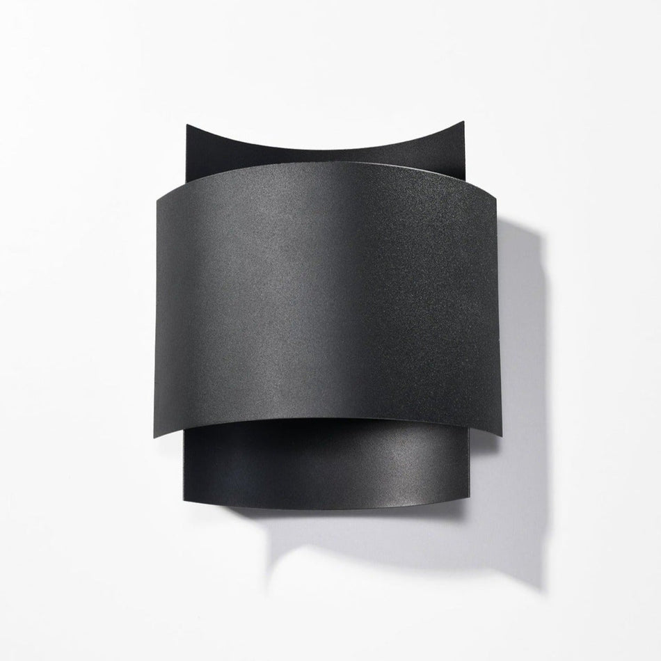 Wall light black made of steel 40W IP20 G9 230V