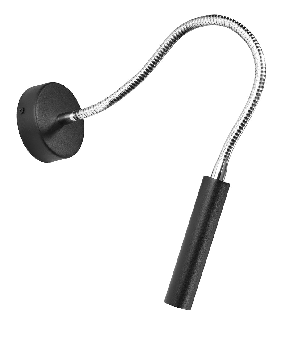 Wall light black 40W G9 IP20