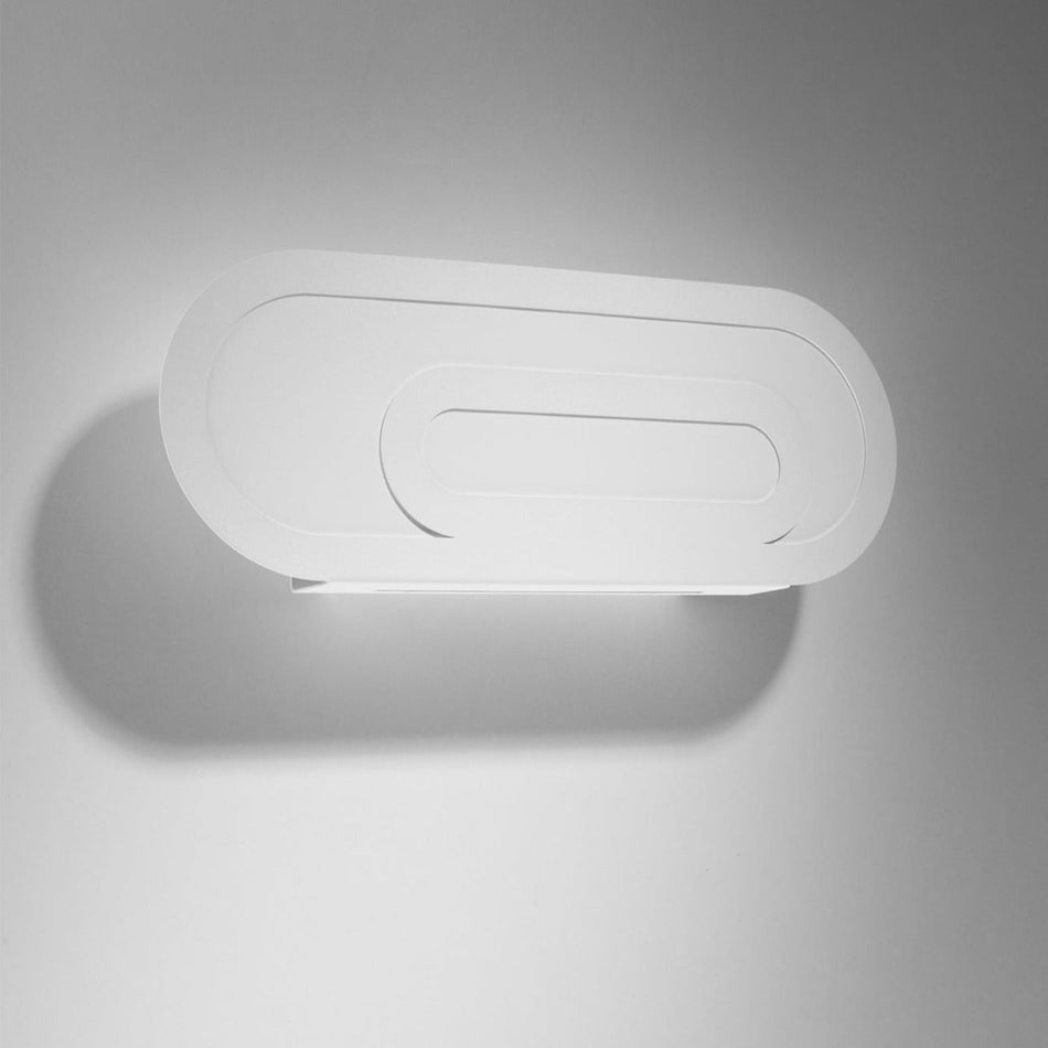 Applique murale blanche en acier 2x 40W IP20 G9 230V