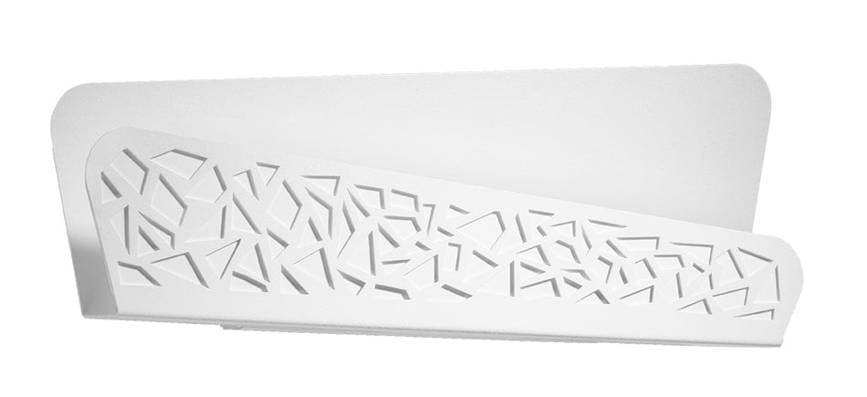 Applique murale blanche en acier PVC 2x 40W IP20 G9 230V