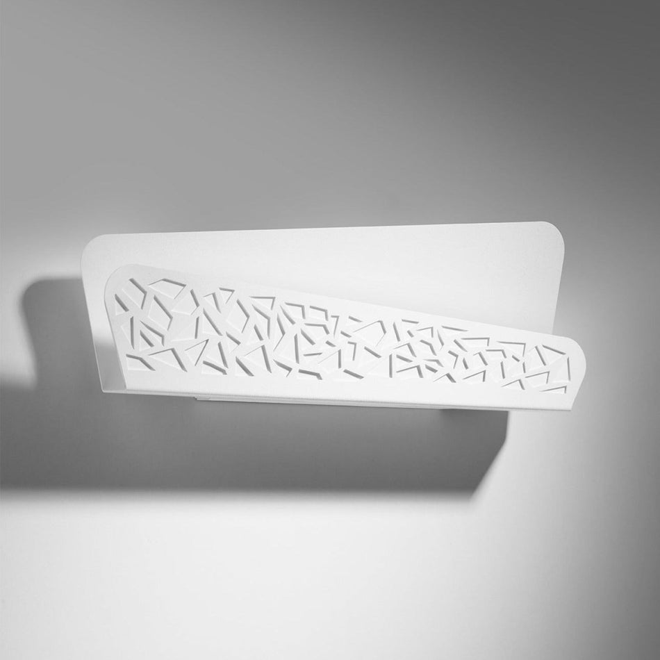 Applique murale blanche en acier PVC 2x 40W IP20 G9 230V