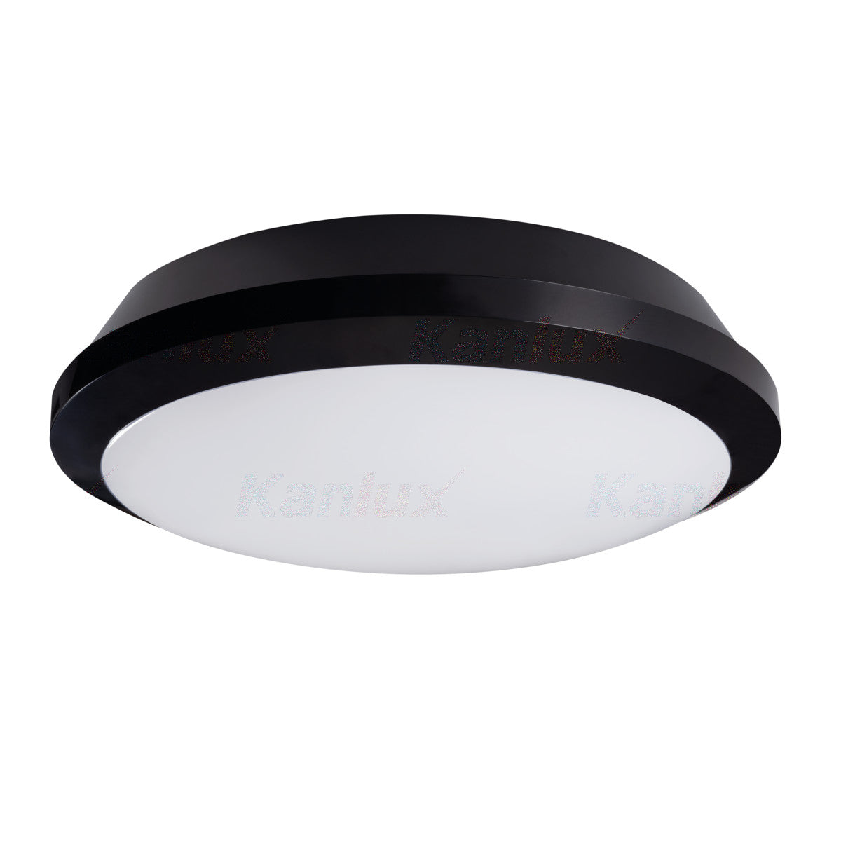 Applique et plafonnier LED rond noir/blanc, blanc neutre 25W / IP65 / 230V