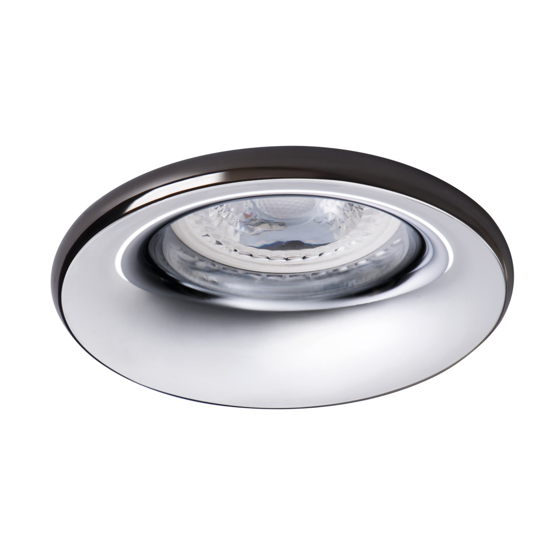 Aluminum recessed spotlight round Ø98mm IP20 GU10 230V 