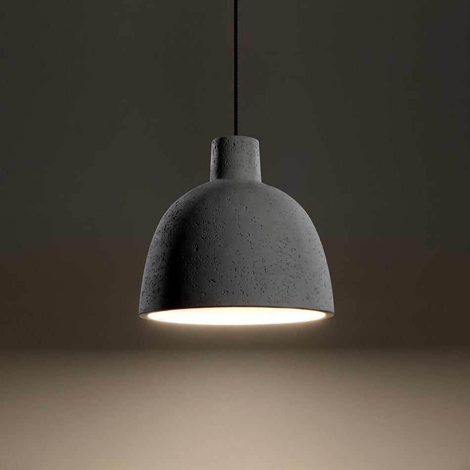 Pendelleuchte aus Beton Grau max 60W IP20 E27