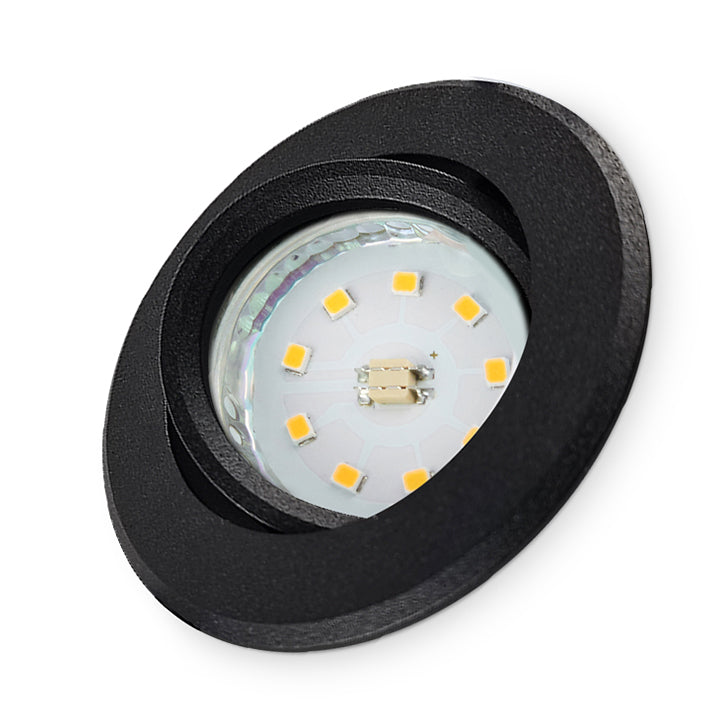 Recessed spotlight STAR made of aluminum round Ø86mm IP20 GU10 230V