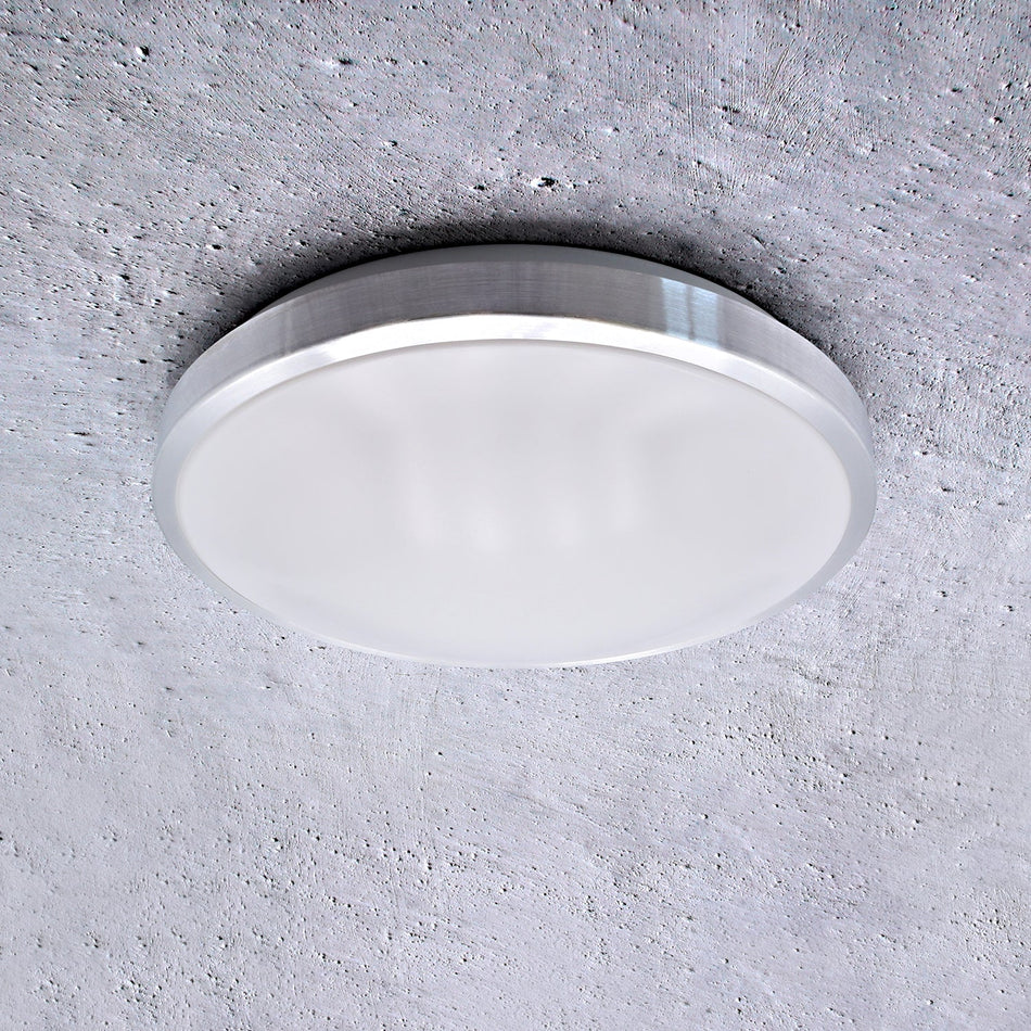 Deckenleuchte SAVONY Rund Ø34cm X 9.5cm max. 2x 30W E27 IP20 230V