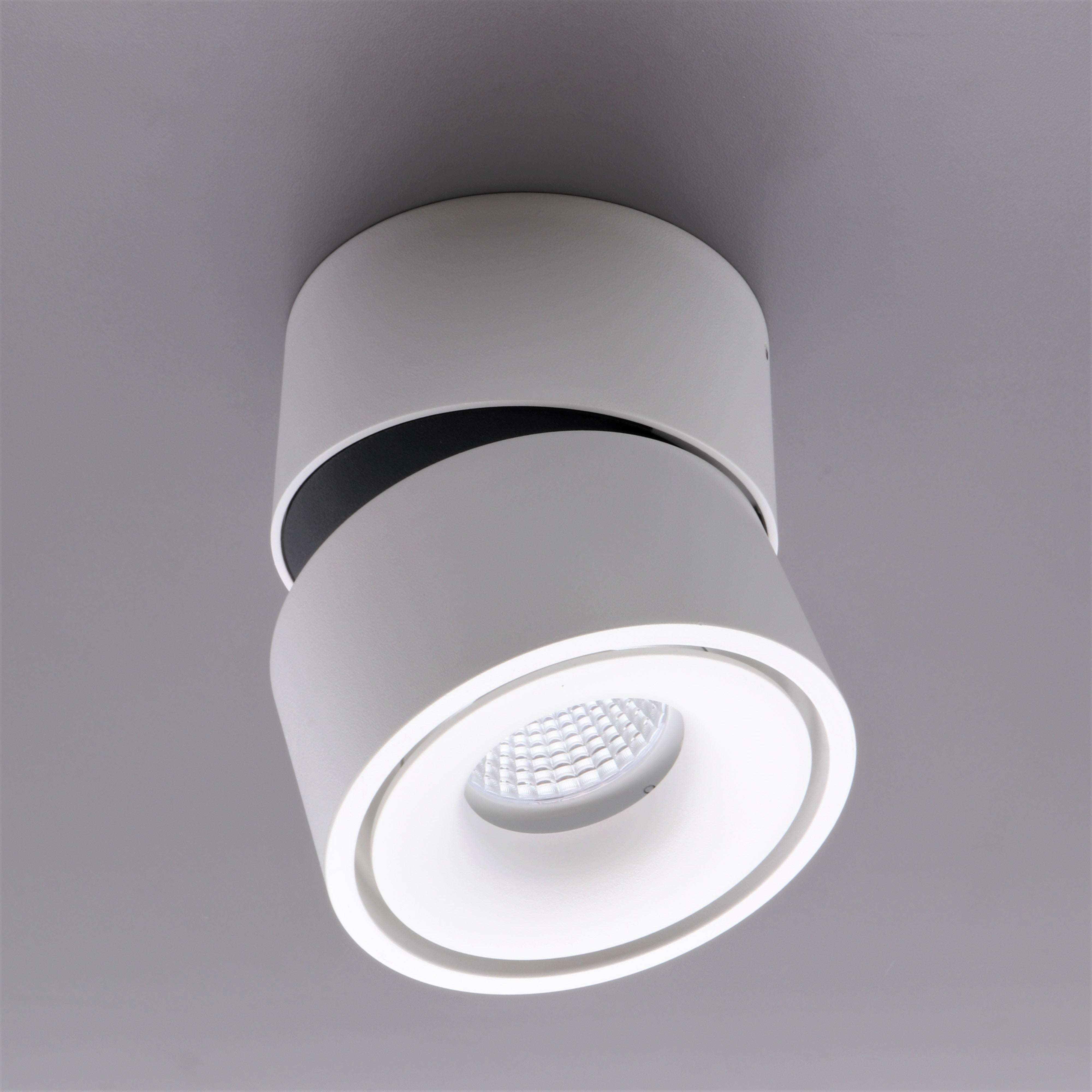 Spot de plafond en saillie LAHTI MONACO avec diodes PHILIPS noir ou blanc (10W, 13,5W) IP20 230V 