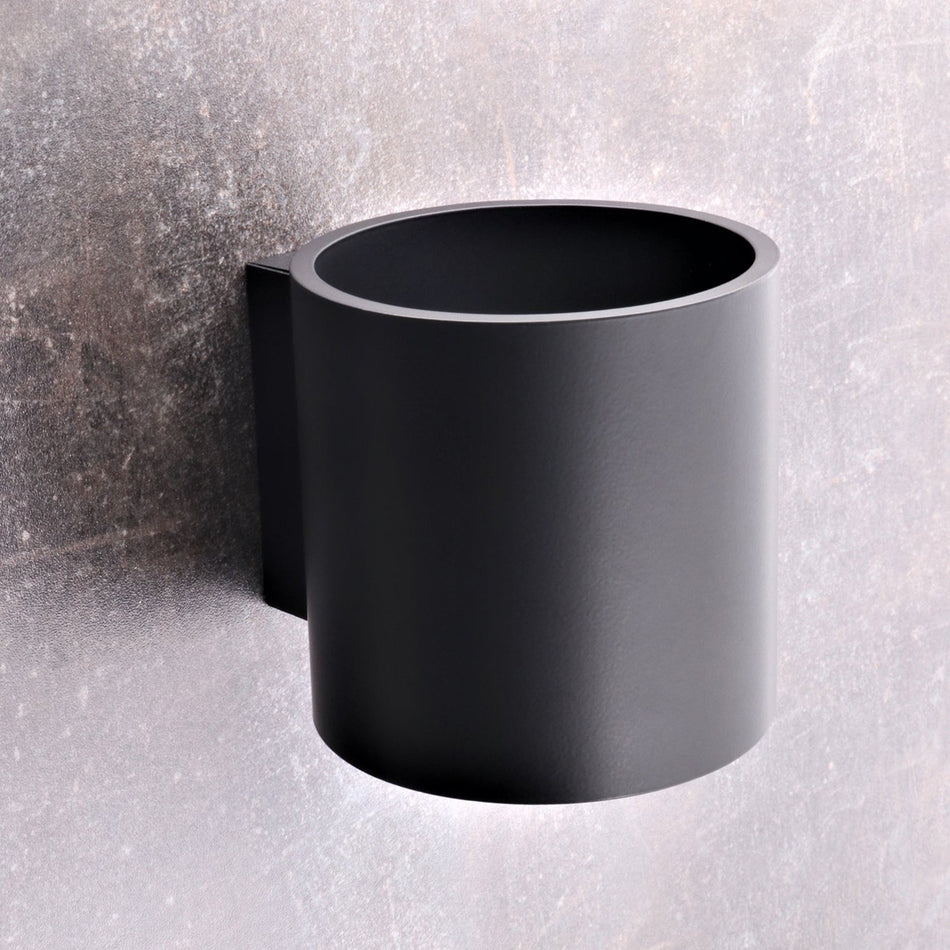 Applique Murale Aluminium -1 Ronde Noire IP20 G9 230V