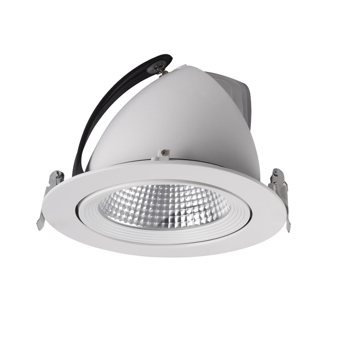 Downlight HIMA 23W 2519lm LED Weiß Schwarz Ø190mm IP20 230V