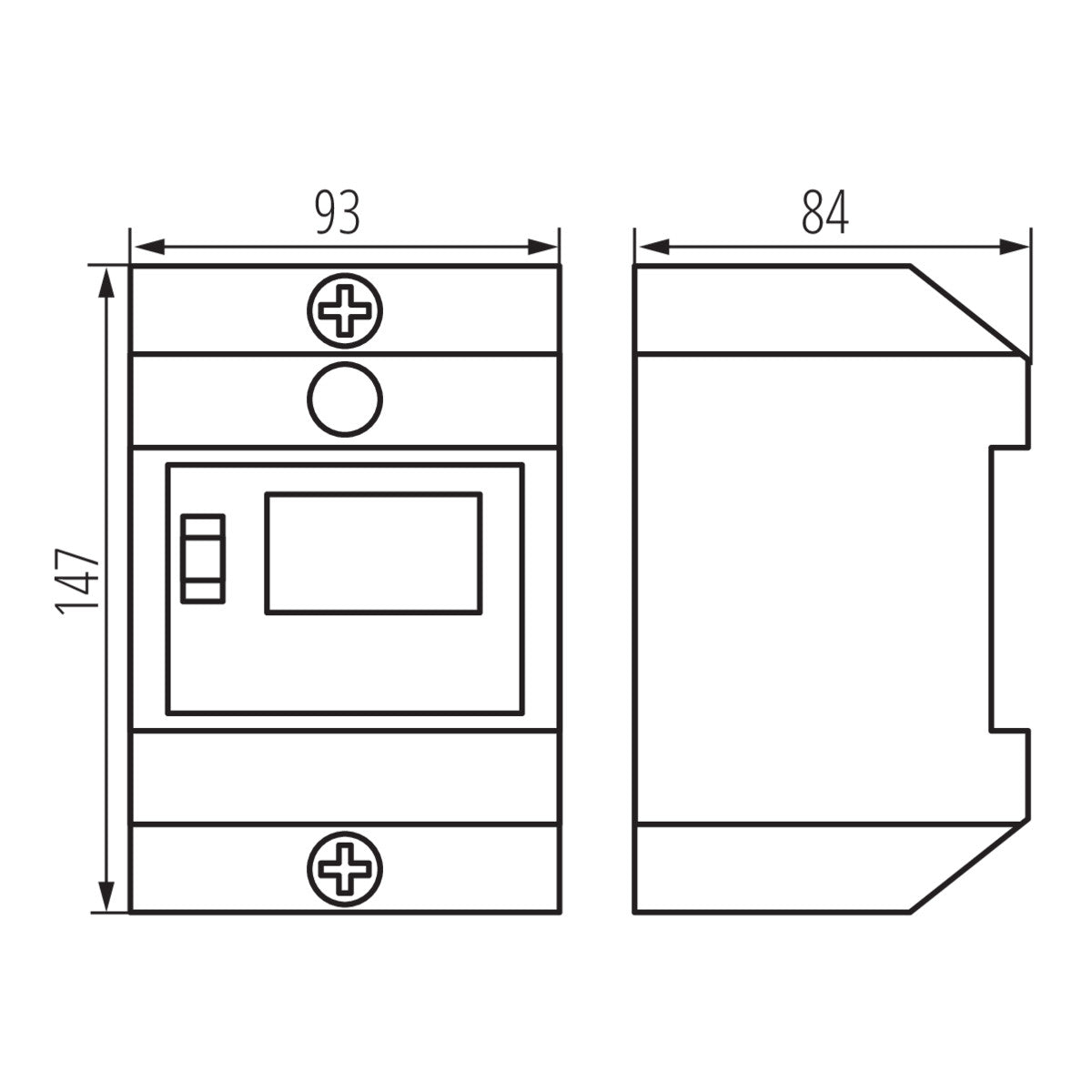 Boîtier isolé/interrupteur de protection moteur KMP-DB