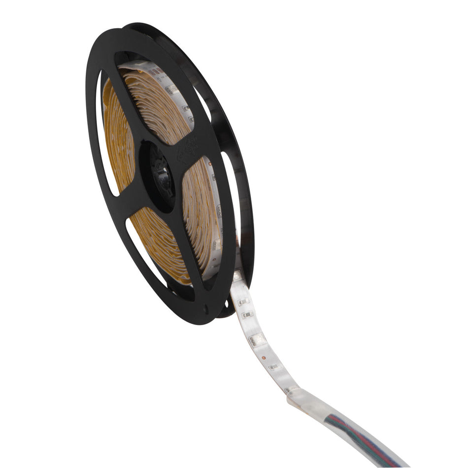 Bande LED RGB, bande lumineuse de 5 mètres, autocollante, 1m=7,2W / IP65 / 12V