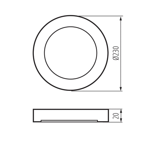 Kanlux ERGA CCT LED-Downlight 24614