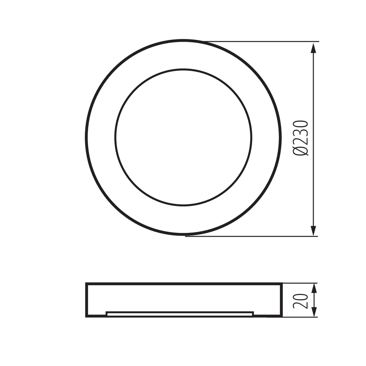 Kanlux ERGA CCT LED-Downlight 24615