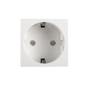 Schuko-Steckdose mit Kinderschutz 45x45mm