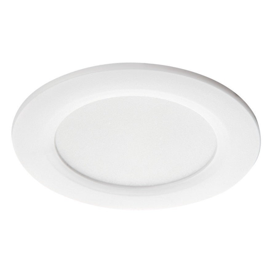 Recessed plastic spotlight round Ø83mm LED 4.5W IP44 230V 