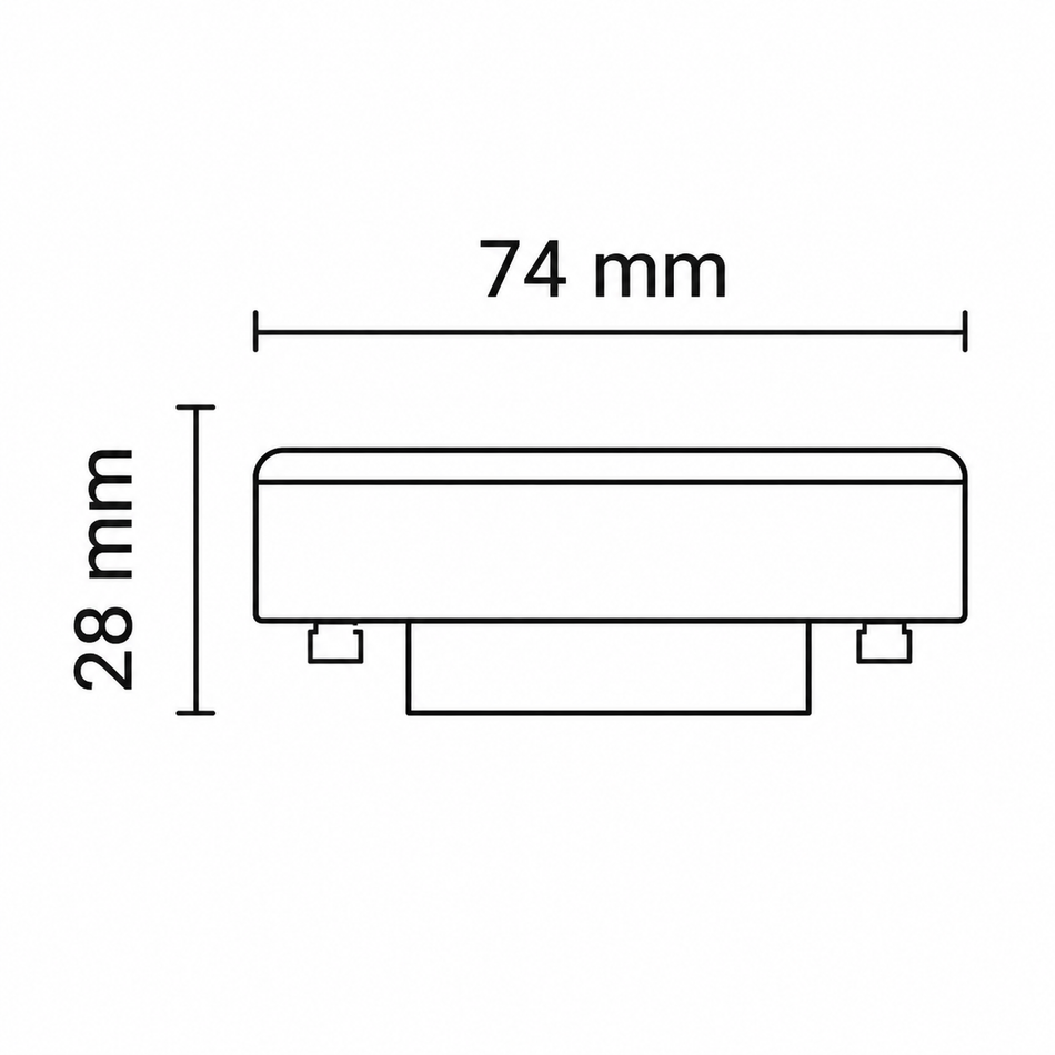 OSRAM LED Leuchtmittel GX53 8W=60W 800lm Warm- Neutralweiß