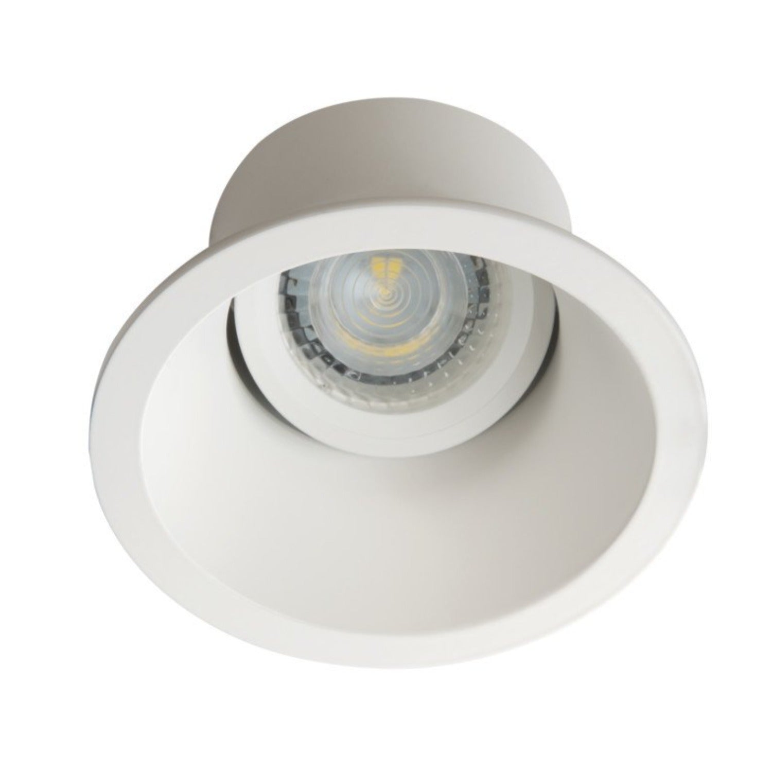 Recessed aluminum spotlight round Ø103 IP20 GU10 230V 