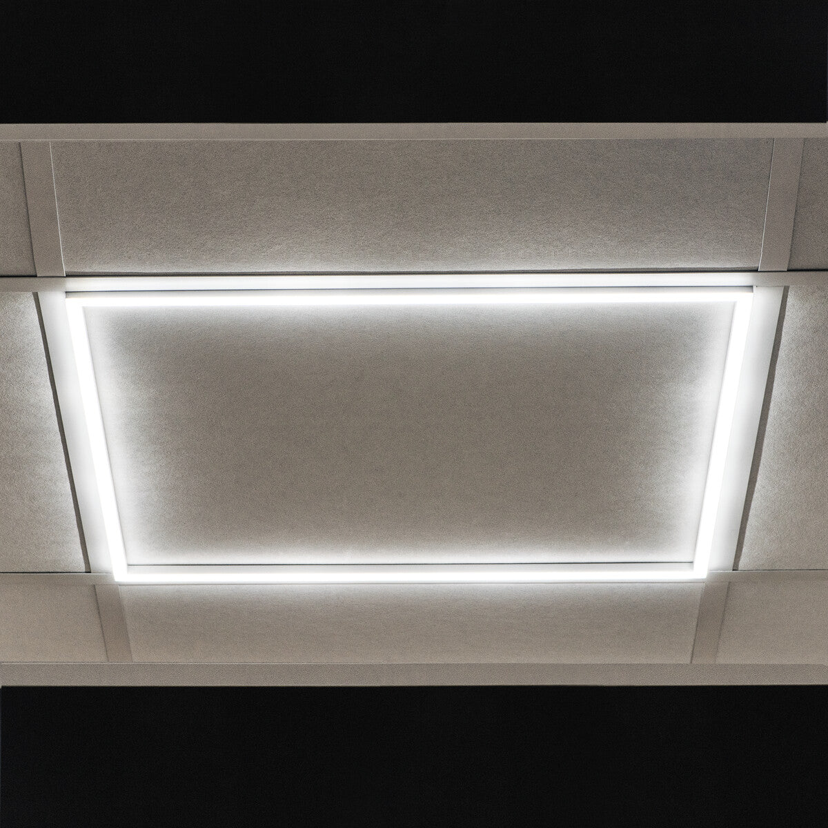 LED panel | Replacement for grid lights | 620x620 | 40W | Neutral white | e.g. for Odenwald ceiling