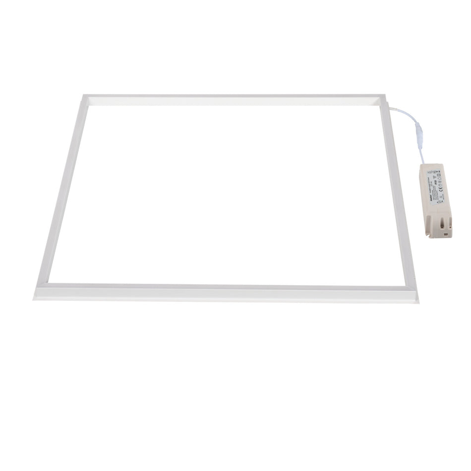LED Panel | Ersatz für Rasterleuchten | 620x620 | 40W | Warmweiß  | zB für Odenwalddecke