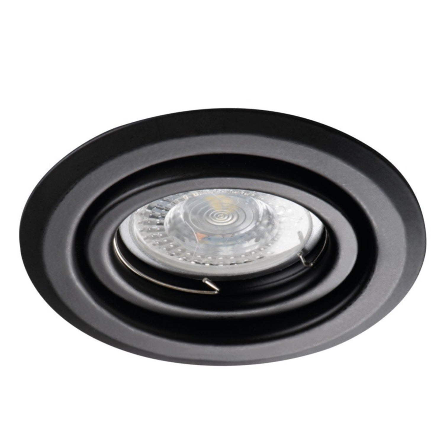 Recessed steel spotlight round Ø99 IP20 GU10 230V 