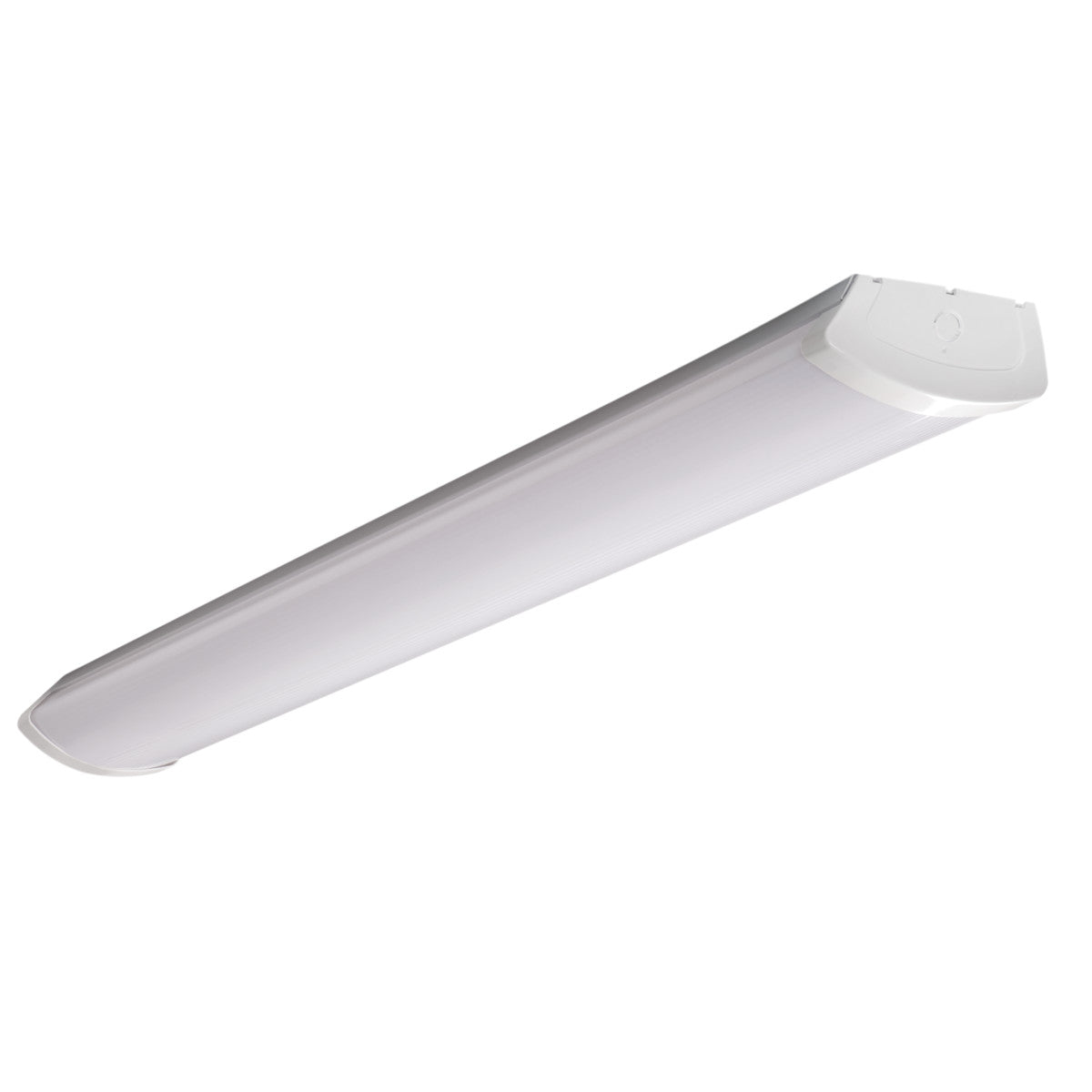 LED linear light office lamp ceiling light, white/matt, 2x 58W / T8 / IP20 / G13 / 230V 