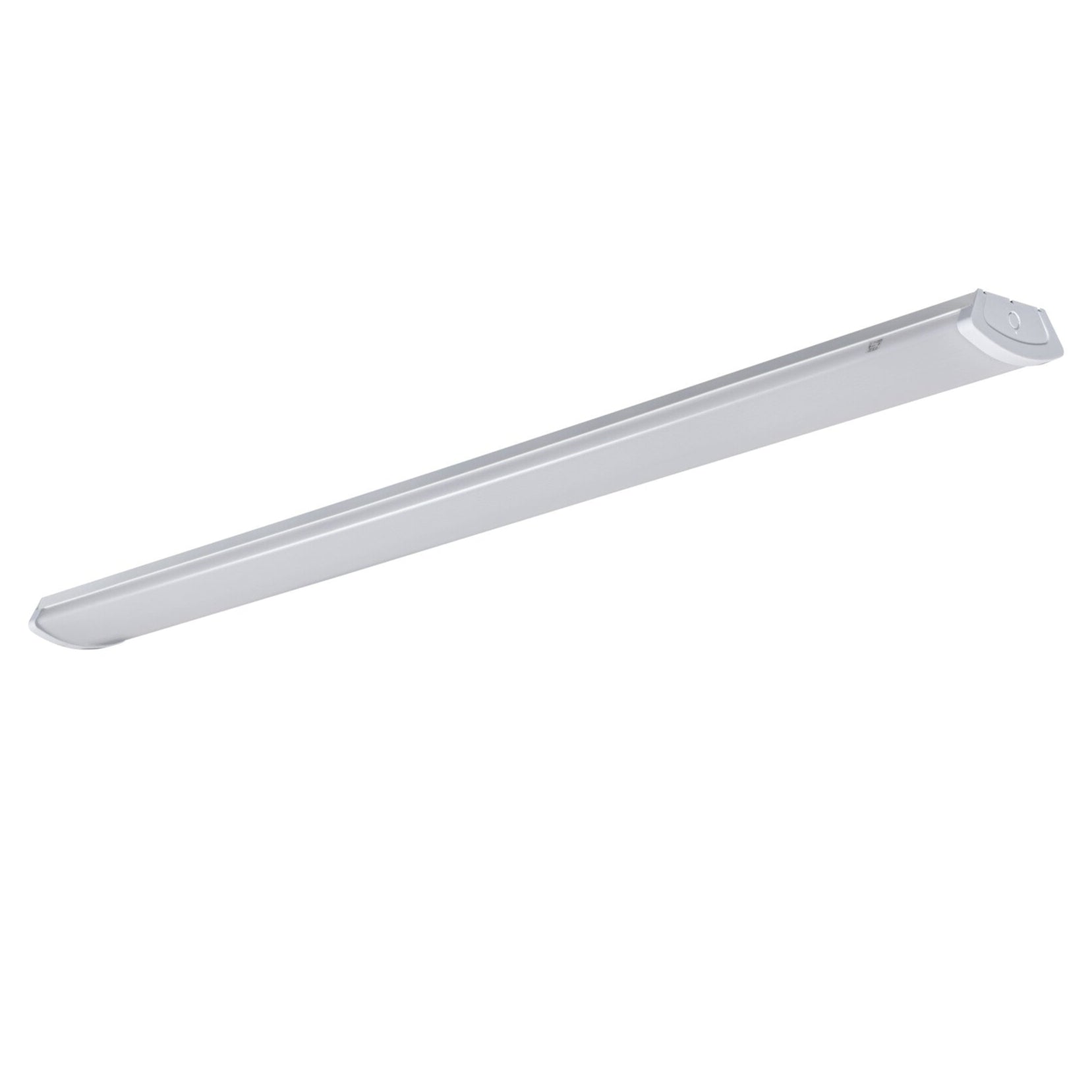 LED linear light office lamp ceiling light, white/matt, 2x 58W / T8 / IP20 / G13 / 230V 