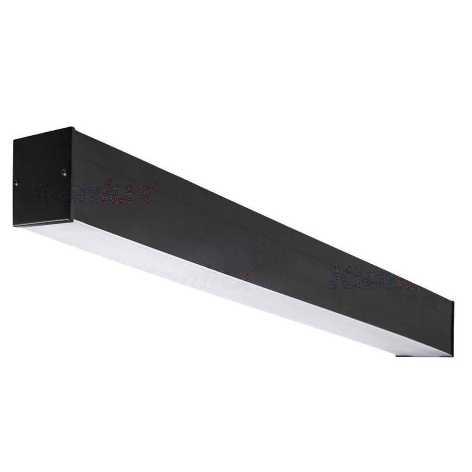Langfeldleuchte ALIN 1540mm T8 LED schwarz IP20 G13 230V