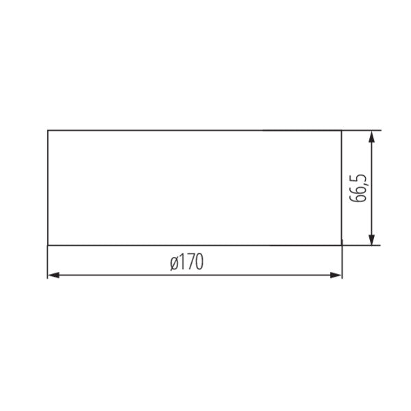 LED Notbeleuchtung ITECH F2 105 AT, Sicherheitsleuchte, Automatischer-Test, rund, 5W IP65 230V