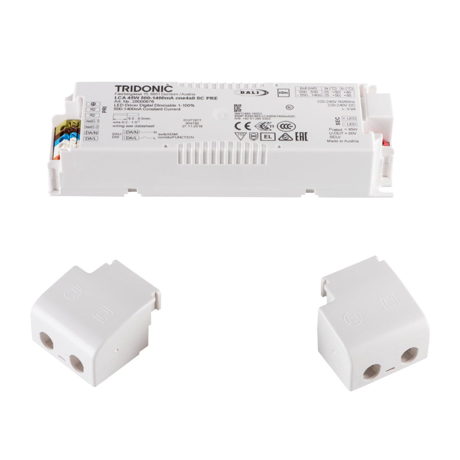 Elektronischer Transformator LED BLINGO DALI SET, 38W IP20 230V